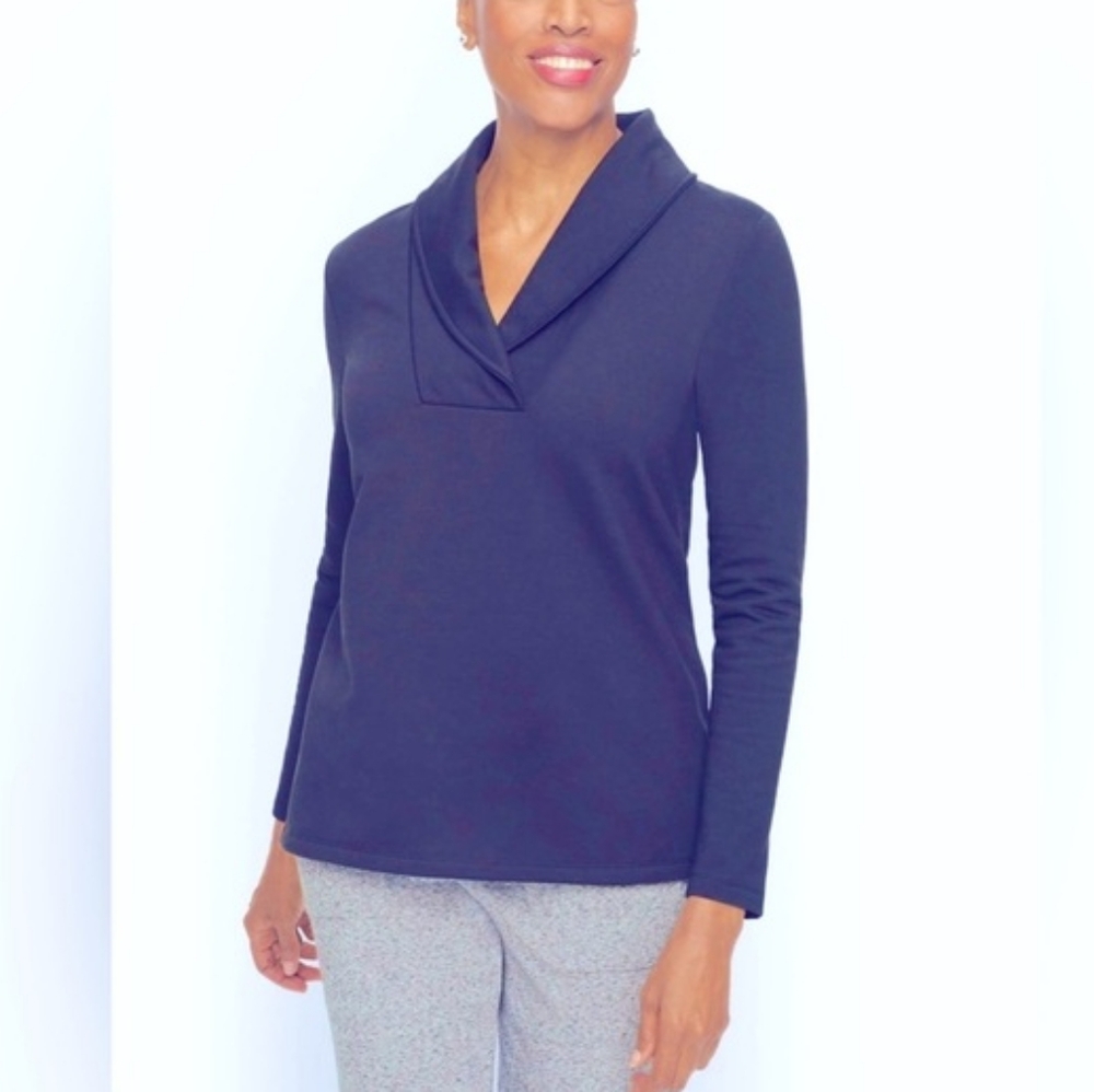 Talbots Wrap Neck Sweater